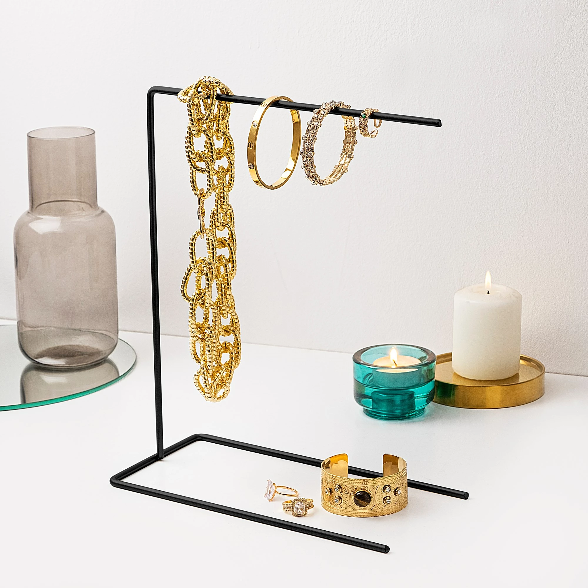 Organizues për stoli, ngjyrë e zezë, Evila Originals, TK-005-B