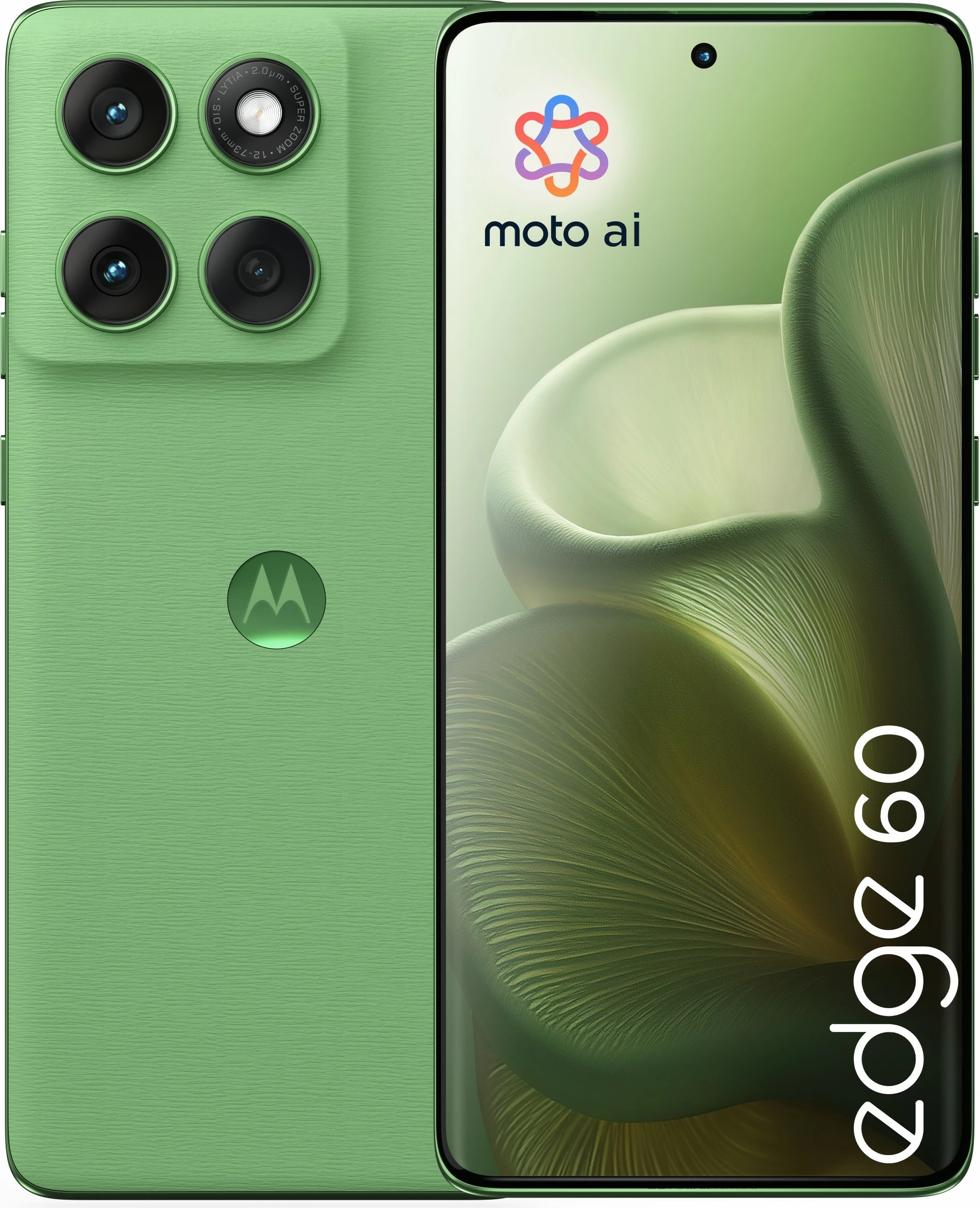 Celular Motorola Edge 60, 12GB RAM, 512GB, Shamrock