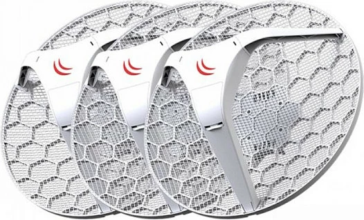 Antenë rrjeti MikroTik RBLHG5kit, 5 GHz, 10/100 Ethernet, e bardhë (3 copë)