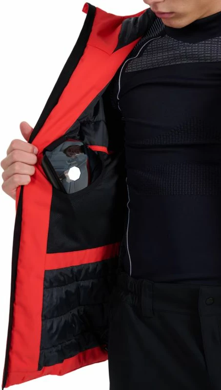 Jakne ski për meshkuj 4F, e kuqe