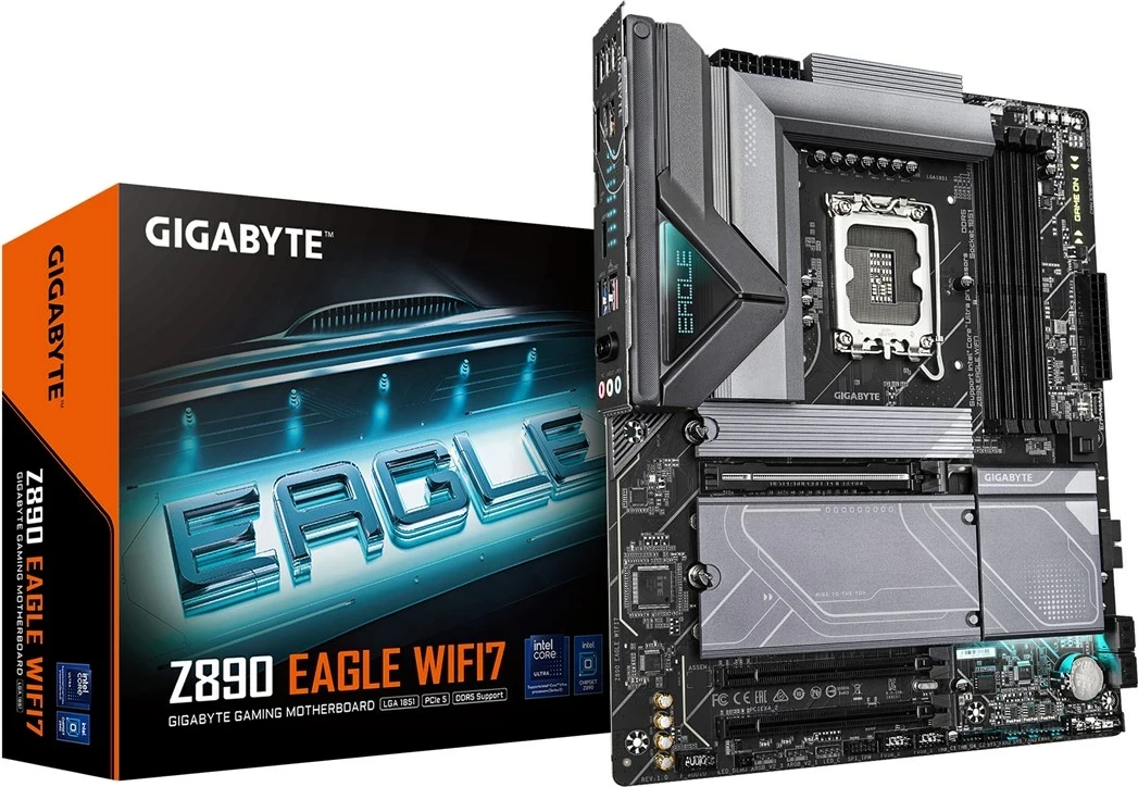 Pllakë amë Gigabyte Z890 EAGLE WIFI7, Socket-1851, ATX, E zezë