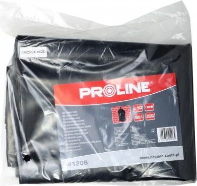 Thes mbeturinash ndërtimi PROLINE 41206 80L, i zi