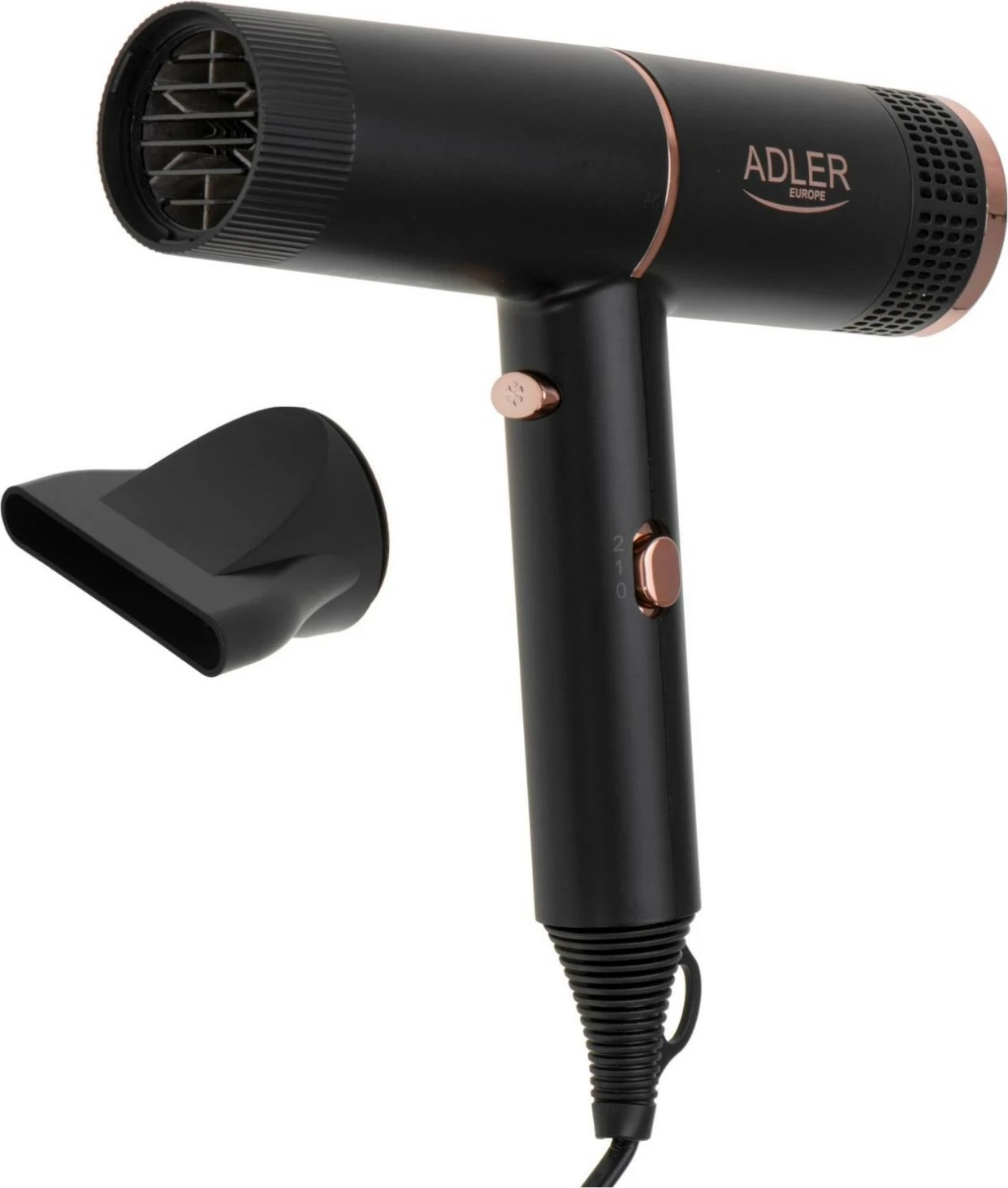 Tharëse flokësh Adler AD 2278, e zezë