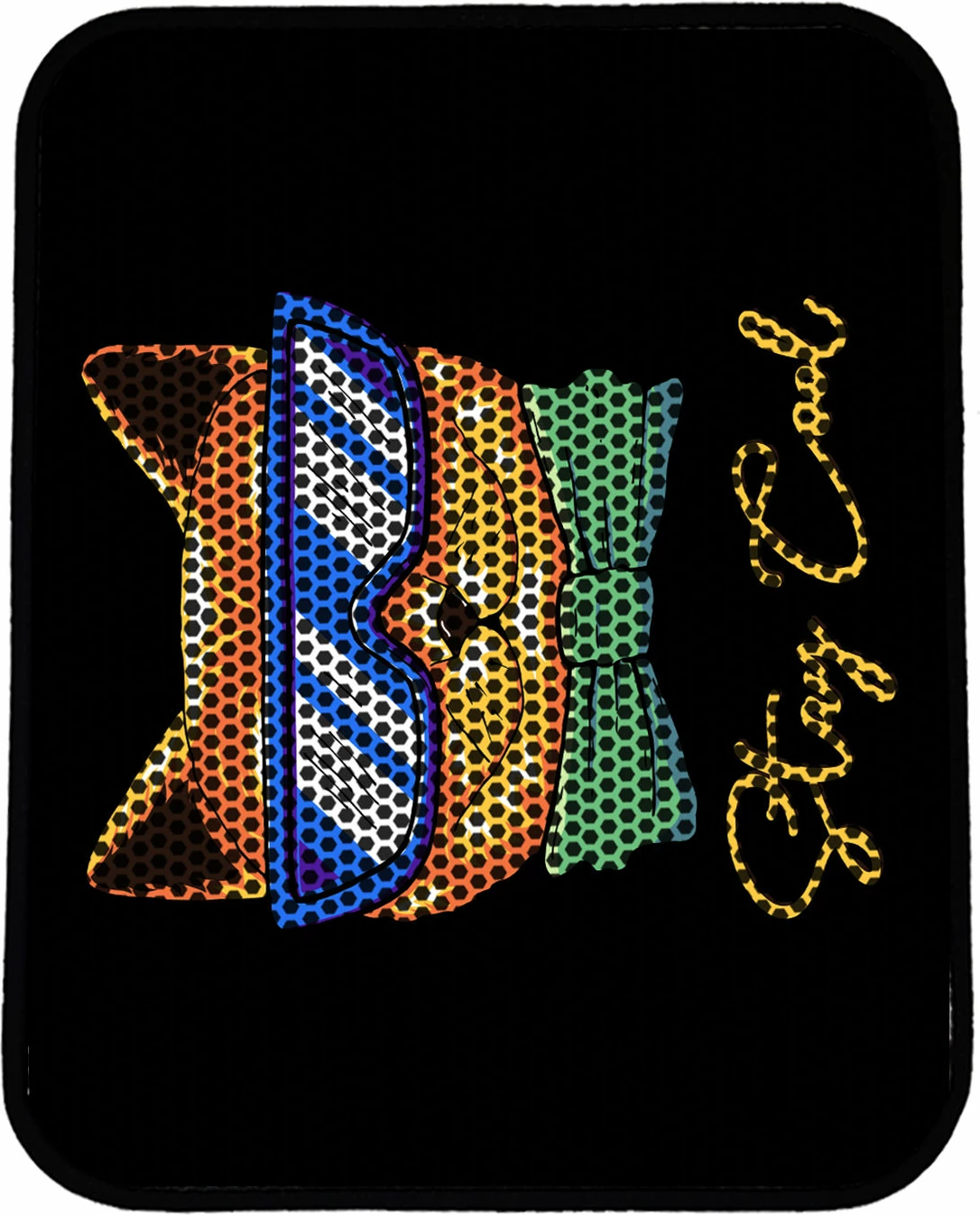 Tapet për rërë mace, shumëngjyrësh, Paws & Whiskers, Nrszn0222, 45x60cm