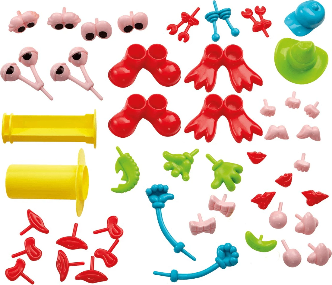 Set lodër për fëmijë Nick Jr. Ready Steady Dough Crazy Characters Playset