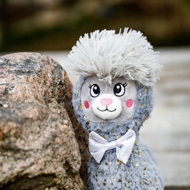 Lodër pelushi alpaka InnoGio InnoGIO Alpaca 30 cm, gri