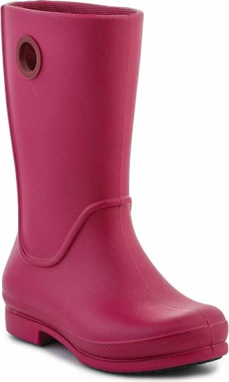 Çizme shiu për fëmijë Crocs Wellie Rain Boot Girl 50004-00209, pomegranate