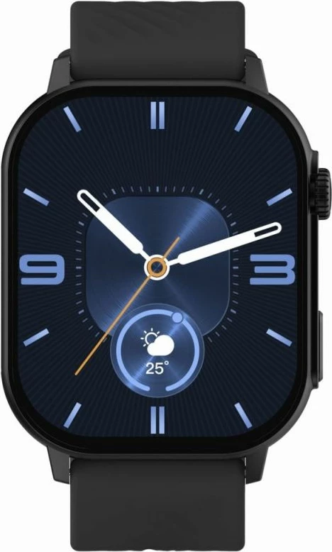Smartwatch Gravity për meshkuj, e zezë