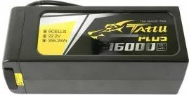Bateri LiPo Tattu Plus 16000mAh 22.2V 15C 6S1P me lidhës AS150+XT150