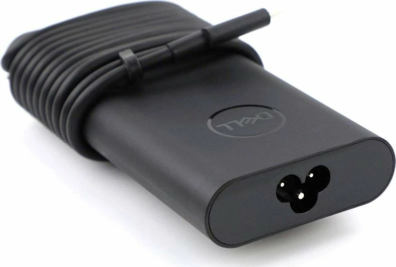 Adapter rryme për laptop Dell 450-AGOQ 90W USB-C 19.5V, me kabllo 1 m, e zezë