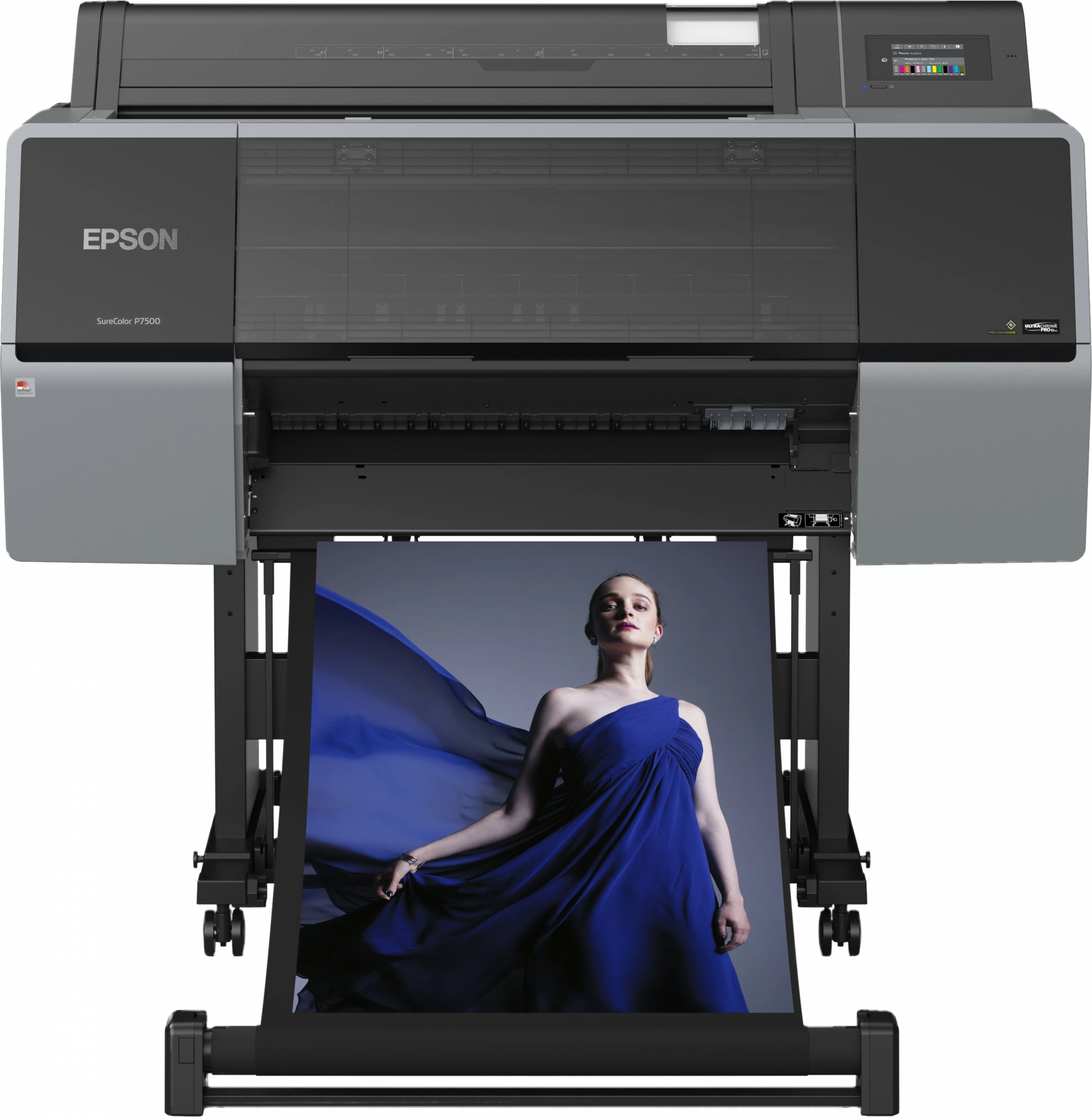Printer i madhësisë së madhe Epson SureColor SC-P7500, 24 inch, ngjyrë e zezë/gri