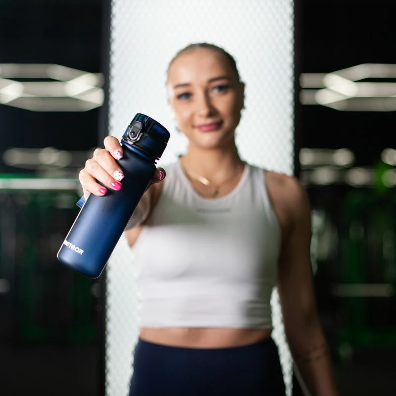 Shishe sportive Meteor, navy blue [Madhësia: Standarde]