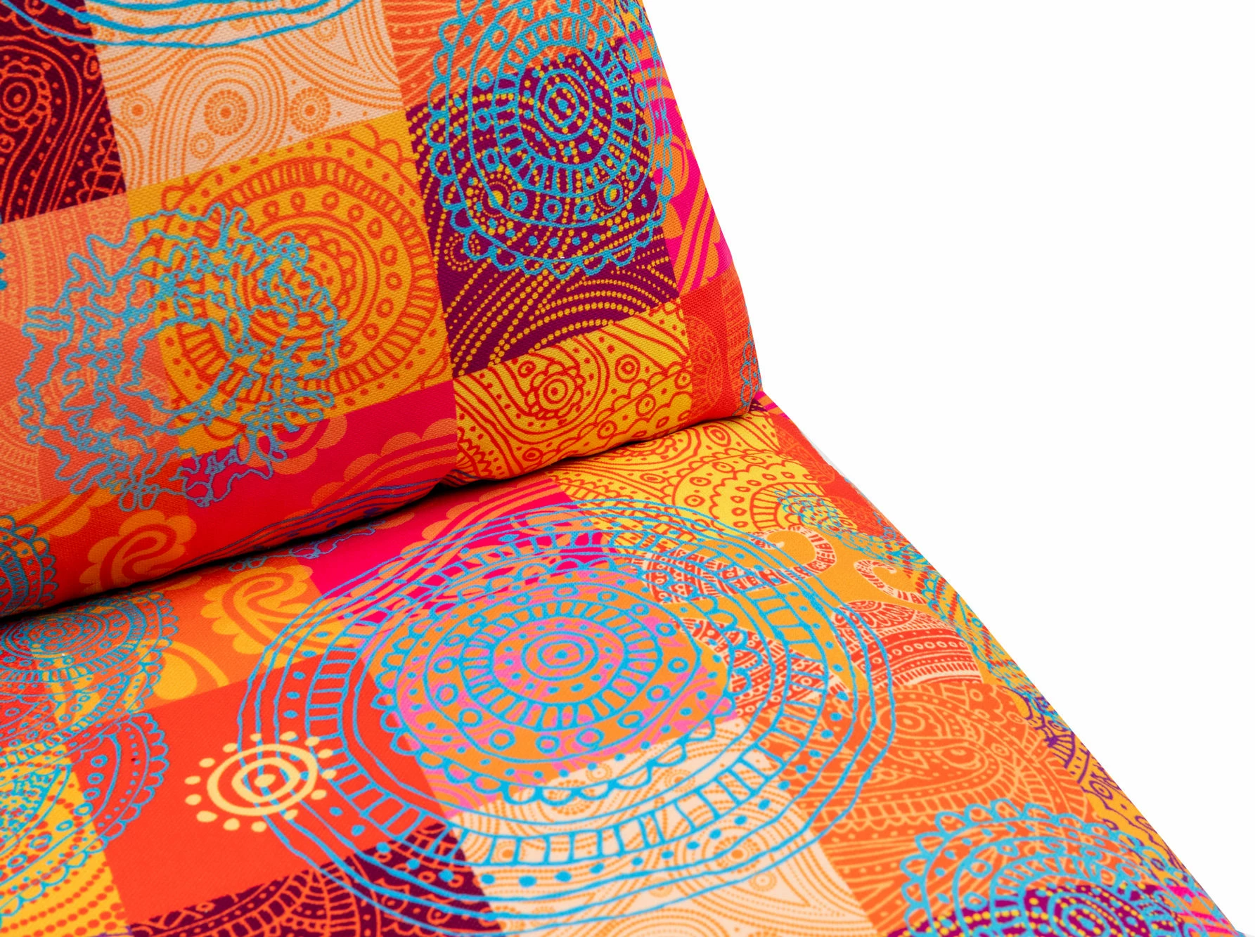 Krevat-karrige një vendës, patchwork, Taida 1-Seat