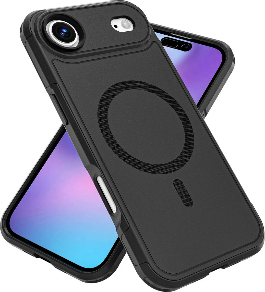 Mbështjellës 4smarts për Apple iPhone 17 Air, i zi, drop proof, 6.6 inch