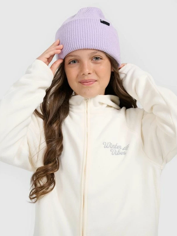 Duks i trashë për fëmijë 4F, vajza, me kapuç