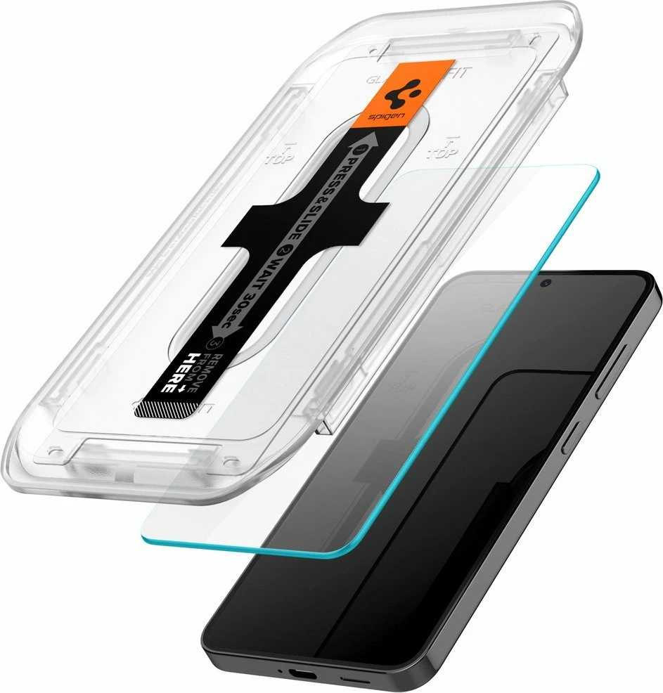 Mbrojtës ekrani Spigen GLAS.tR EZ Fit HD për Samsung Galaxy S24, xham i kalitur, transparent, 2 copë