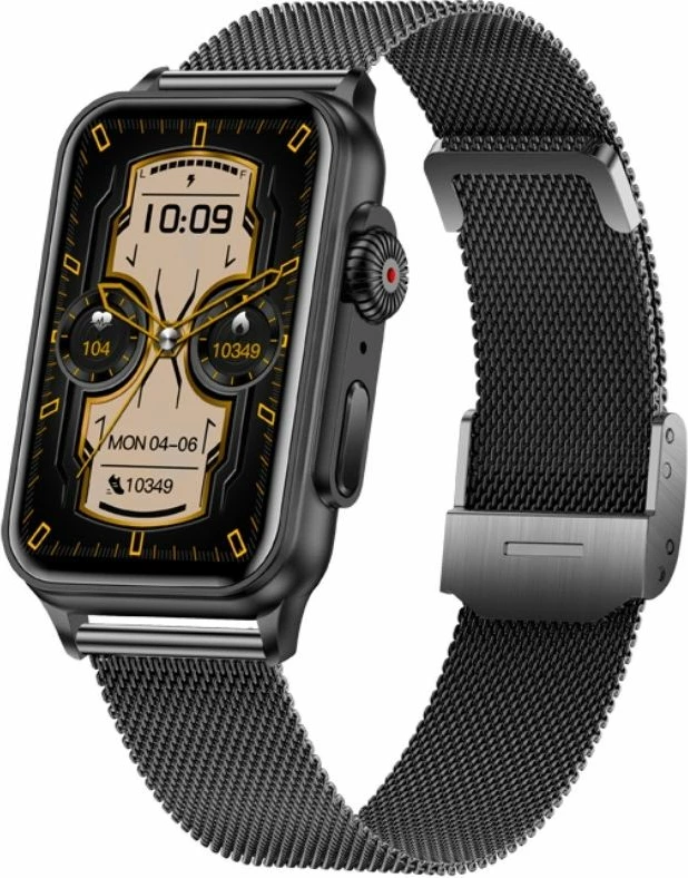 Smartwatch për femra RUBICON, e zezë