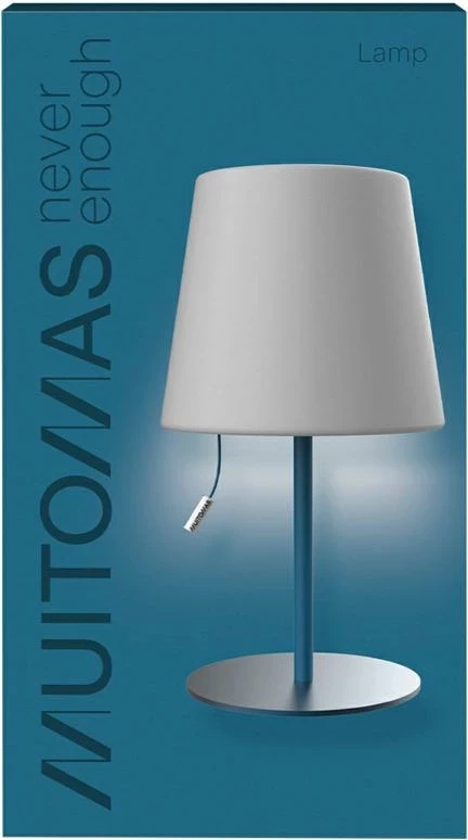 Llambë tavoline Muitomas Lampada da Tavolo a Led Lanyard, Otanio Blue