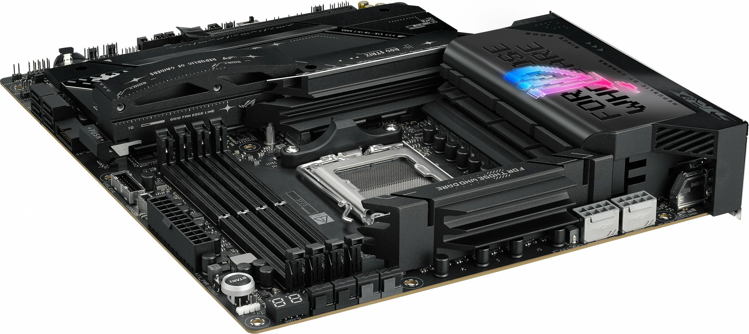 Pllakë amë ASUS ROG STRIX X870E-E GAMING WIFI, AMD, Socket AM5, DDR5, 192 GB