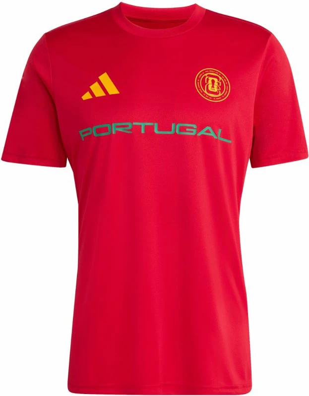 Fanellë futbolli për meshkuj adidas Portugal 26 Away KH2310, e kuqe