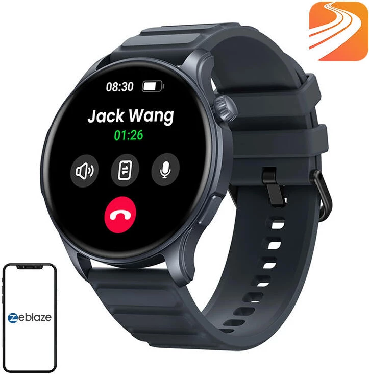 Smartwatch Zeblaze Btalk 3 Pro, 1.43", AMOLED, Gri