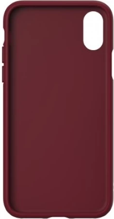 Mbështjellës Adidas OR Molded PU Suede për iPhone X/XS, Burgundy