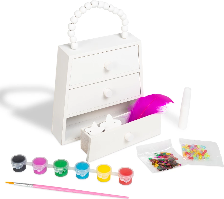 GL Style Design Your Own Jewellery Box Craft Set
