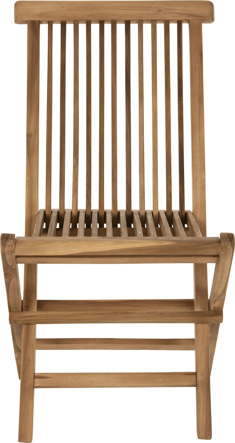 Karrige KENDALL FH9540 palosëse, dru teak, ngjyrë natyrale, 46.5x63x89H cm