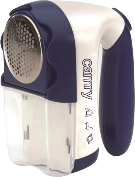 Heqës pushi për rroba CAMRY CR9606, 3W, me bateri dhe rrymë, me furçë pastrimi, bardhë/kaltër