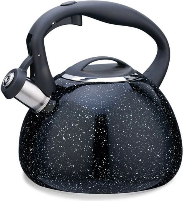 Çajnik me fishkëllimë Feel-Maestro MR-1310 2.5 L inox, i zi