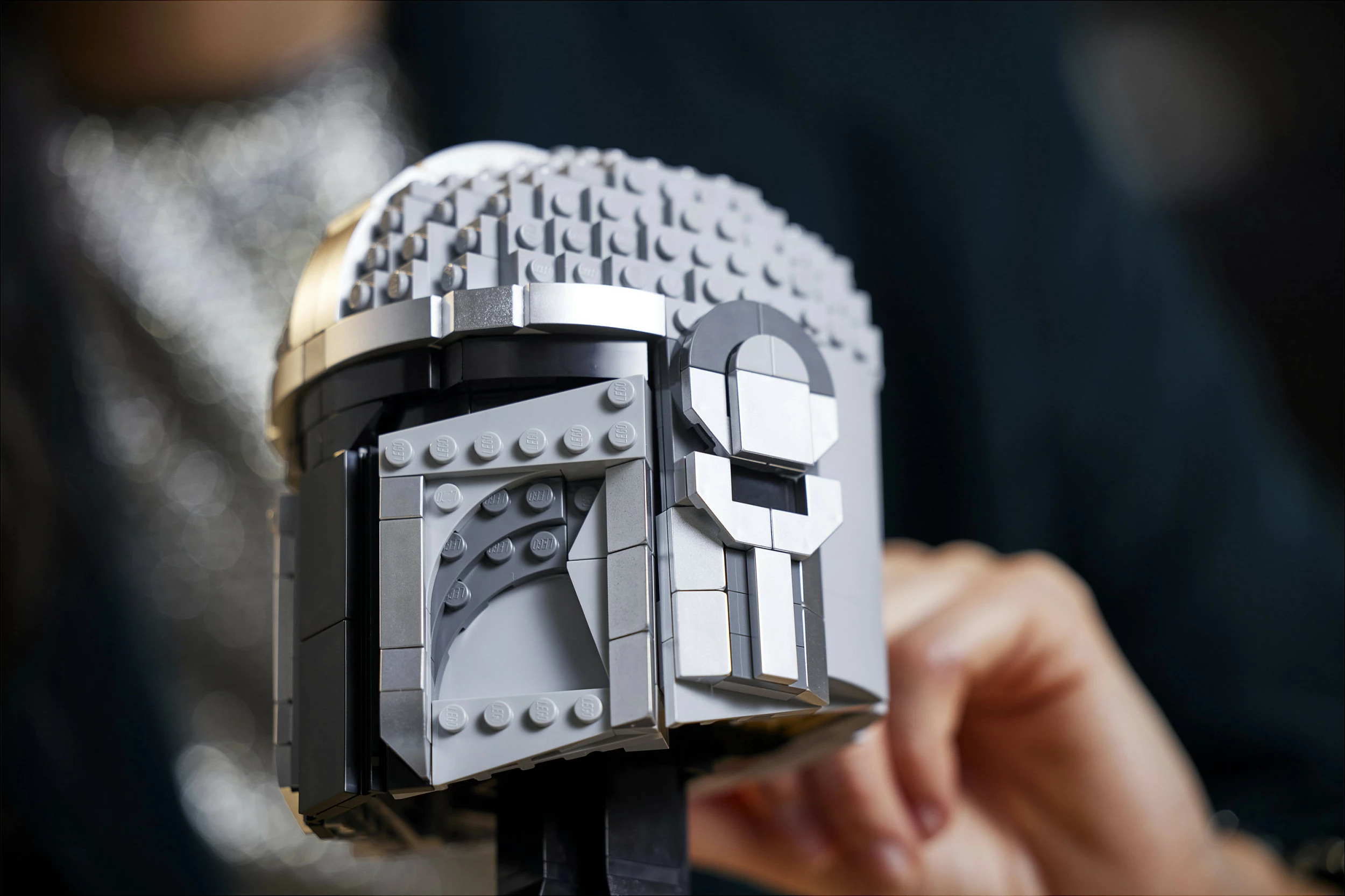 Set ndërtimi LEGO Star Wars The Mandalorian Helmet, 584 pjesë, shumëngjyrësh