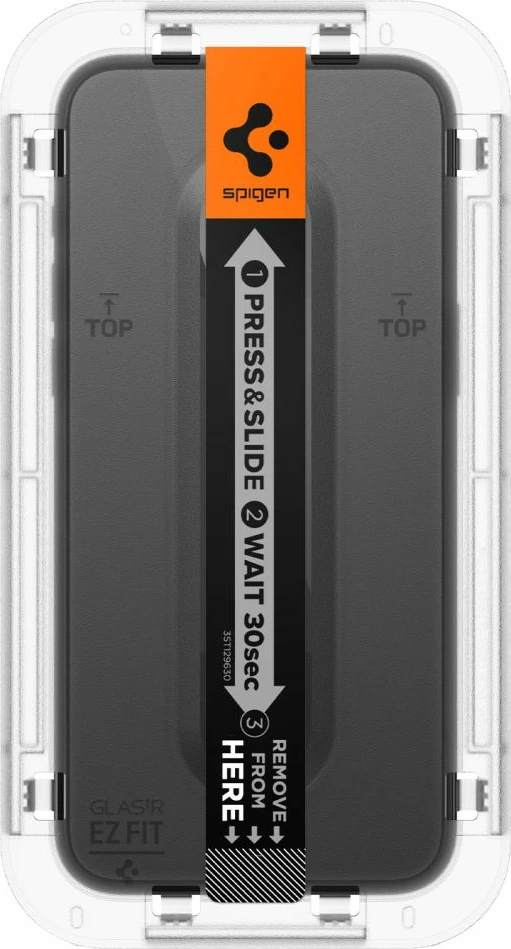 Xham mbrojtës Spigen Glas.tR EZ Fit FC për iPhone 15 Pro Max, i zi