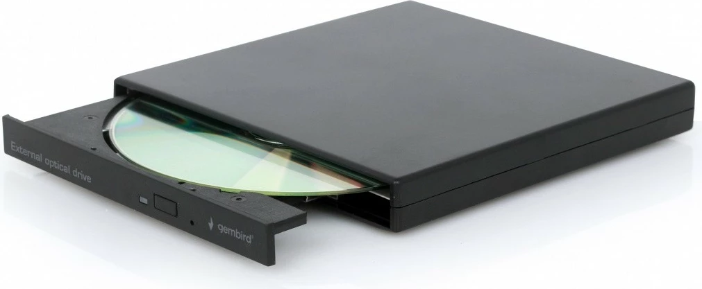 Lexues/shkrues i jashtëm DVD Gembird DVD-USB-04, USB, i zi