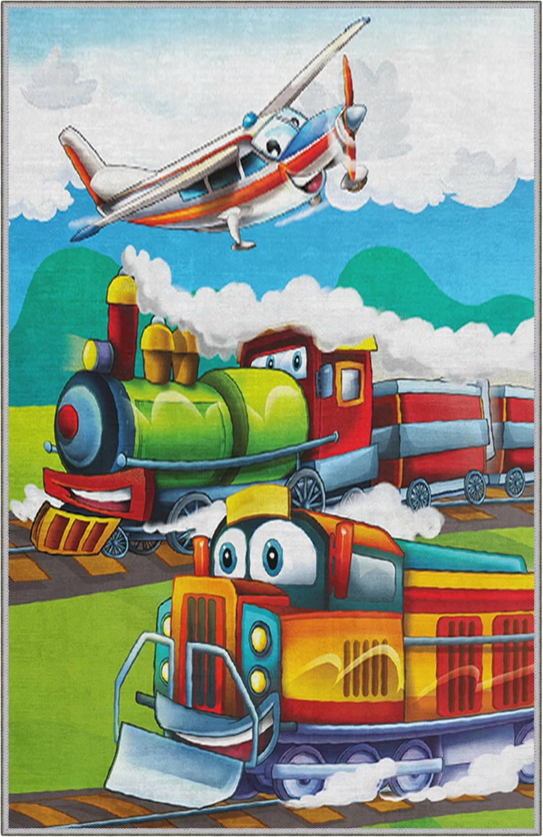 Qilim për fëmijë, shumëngjyrësh, Conceptum Hypnose, 120x180cm, KHMFESTO007KEÇE