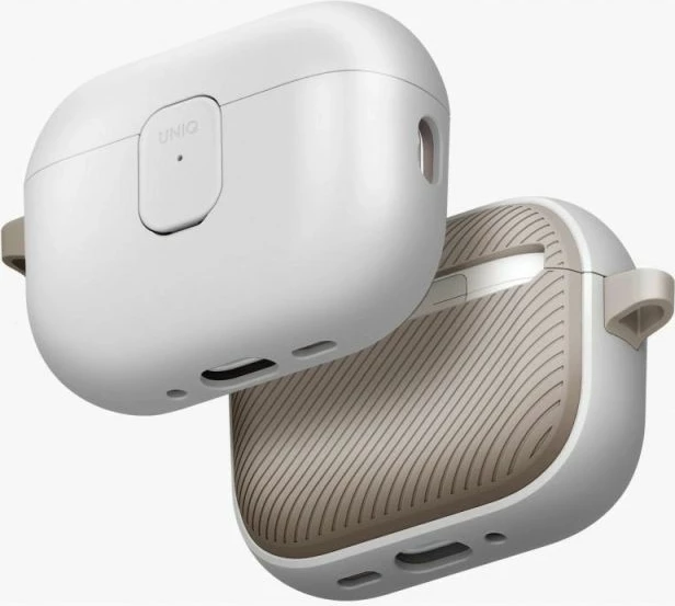 Kutí AirPods Pro 3 Uniq Clyde, gri-bezh