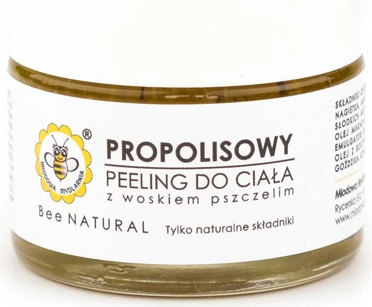 Scrub trupi për femra Miodowa Mydlarnia Propolis Body Scrub, 60g