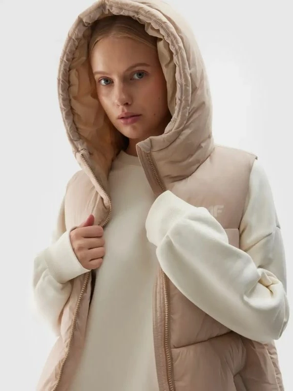 Jakne femra 4F, bezhë