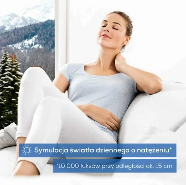 Llambë dite Beurer TL 50, 10000 lux, argjendtë/bardhë