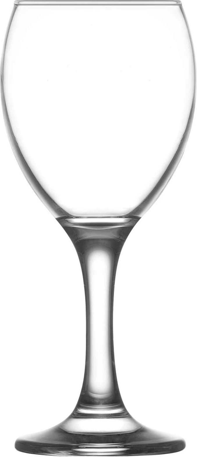 Gotë vere LAV Aspen 245 ml, transparente, set 6 copë