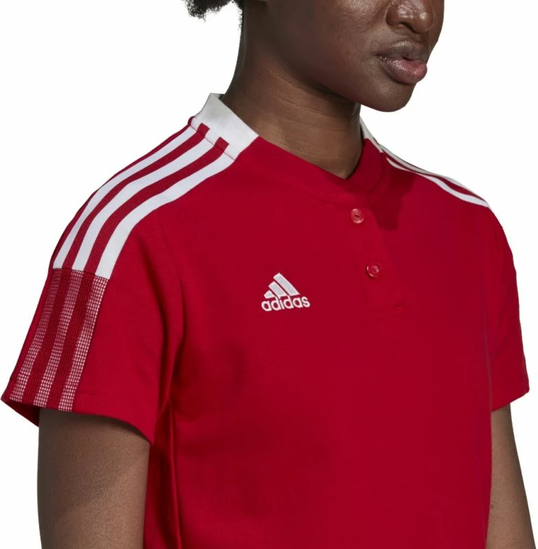 Maicë polo adidas për femra, e kuqe [Madhësia: XXL]