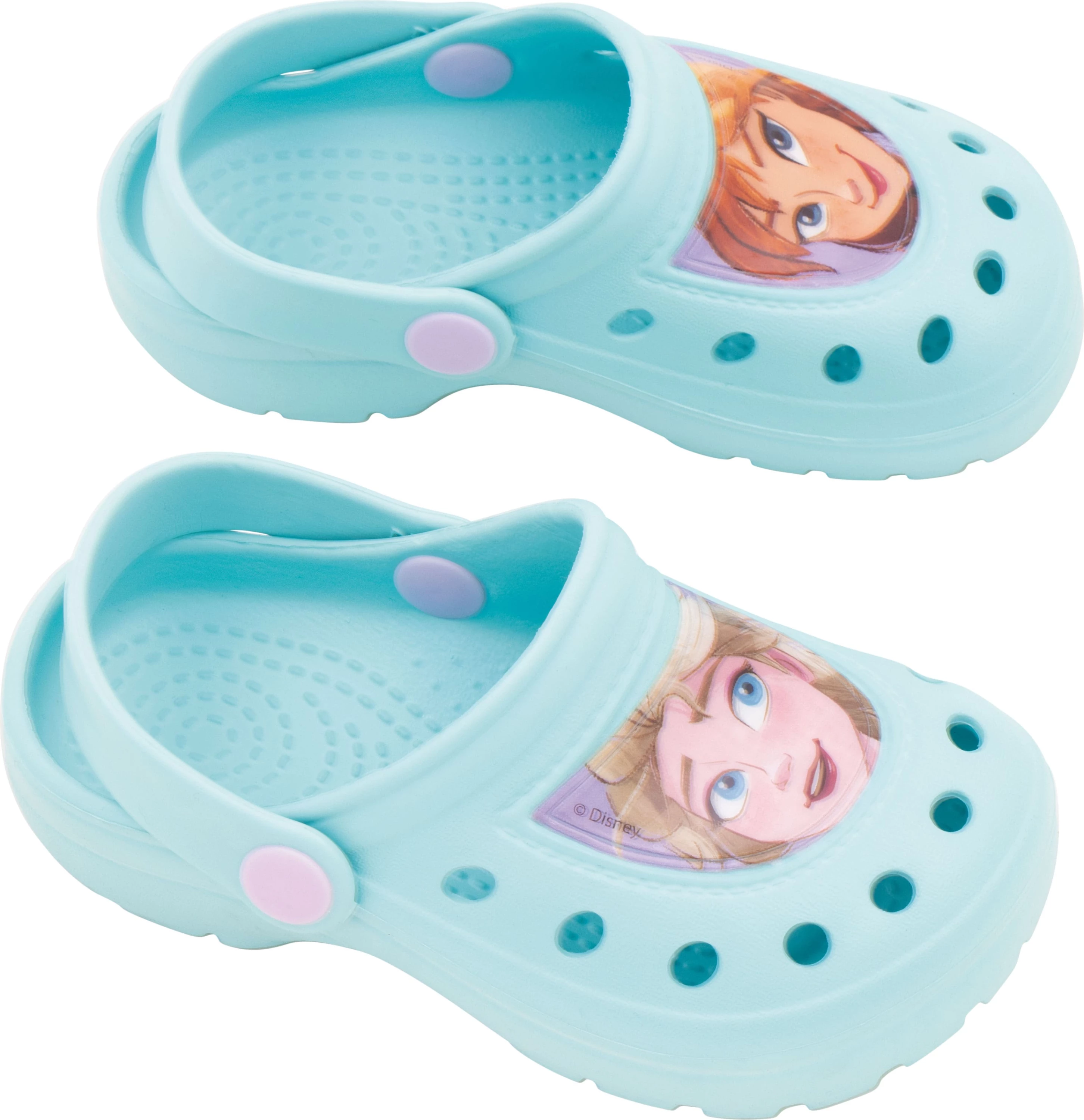 Papuqe Disney Eva Clogs W/Badge Frozen 8318 (Gjelbërt, 32)