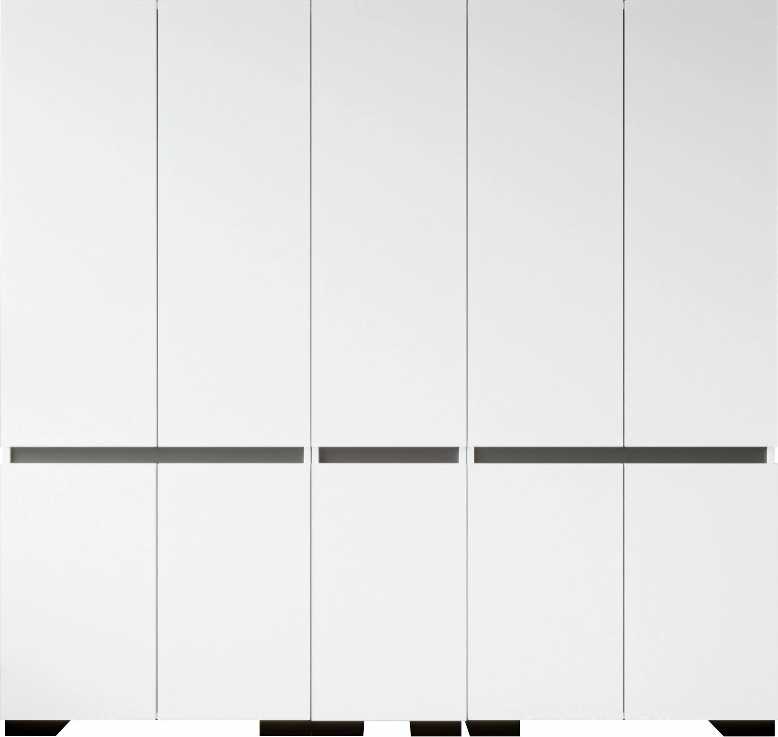 Dollap Skye Decor, Floransa 225, i bardhë dhe antracit v2