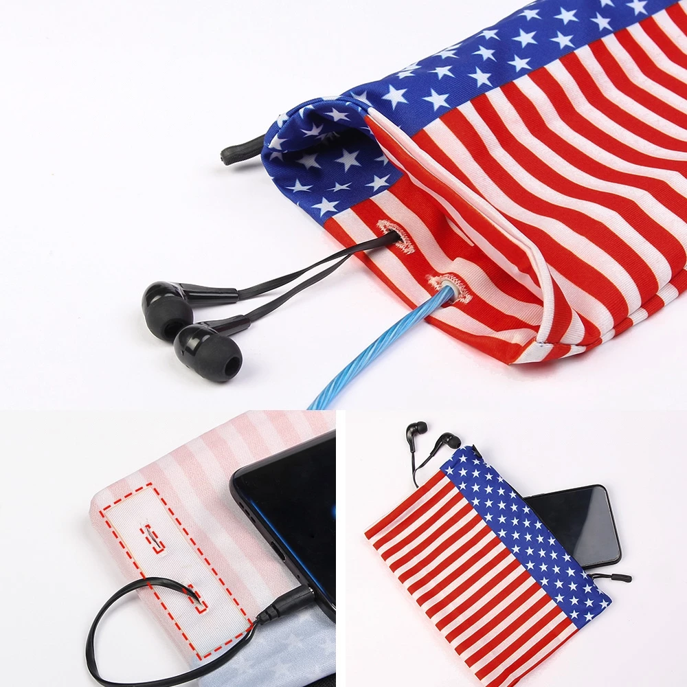 Mbështjellës krahu për vrapim Hurtel XL, për celular, material sintetik, kaltër