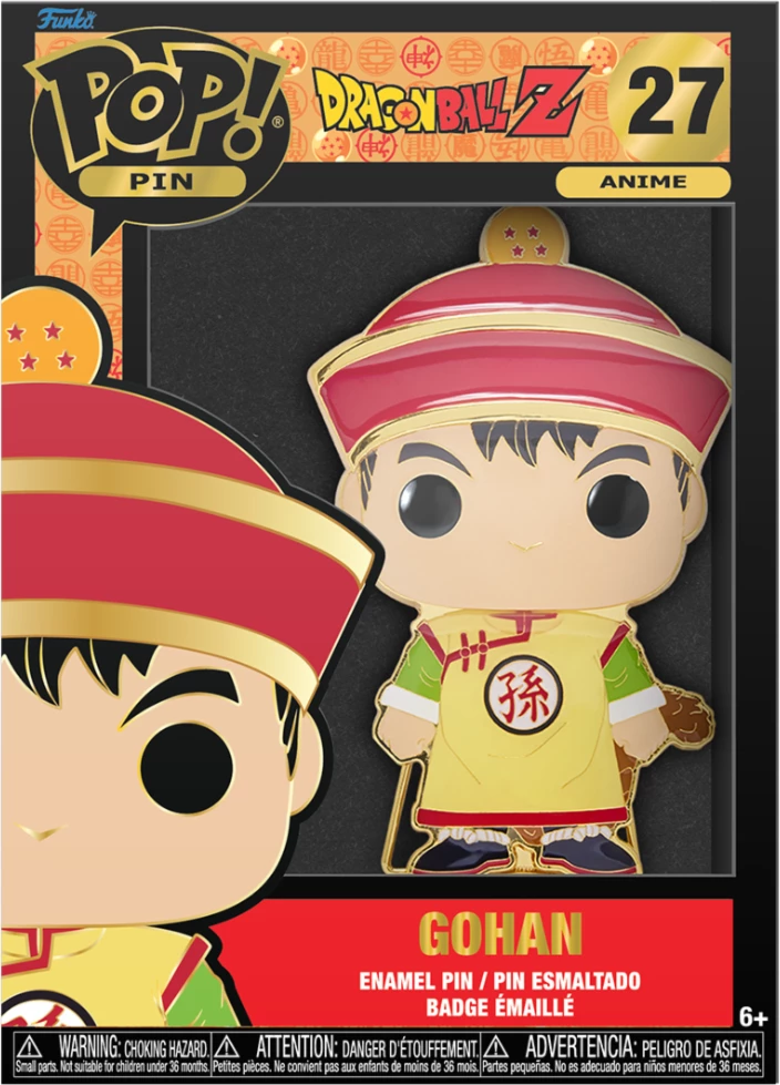 Pin koleksionues Funko Pop! Dragon Ball Z Gohan #27 (enamel)