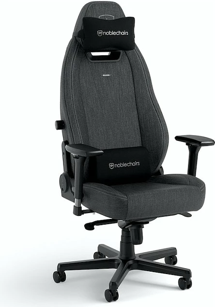 Karrige gaming Noblechairs LEGEND TX, pëlhurë, bazë me rrota, anthrazit