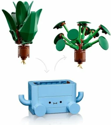 Set LEGO botanicals, Happy Plants