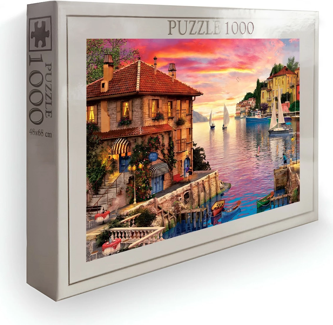 Puzzle 1000 copë, Evila Originals, shumëngjyrësh, PZL_052_1000