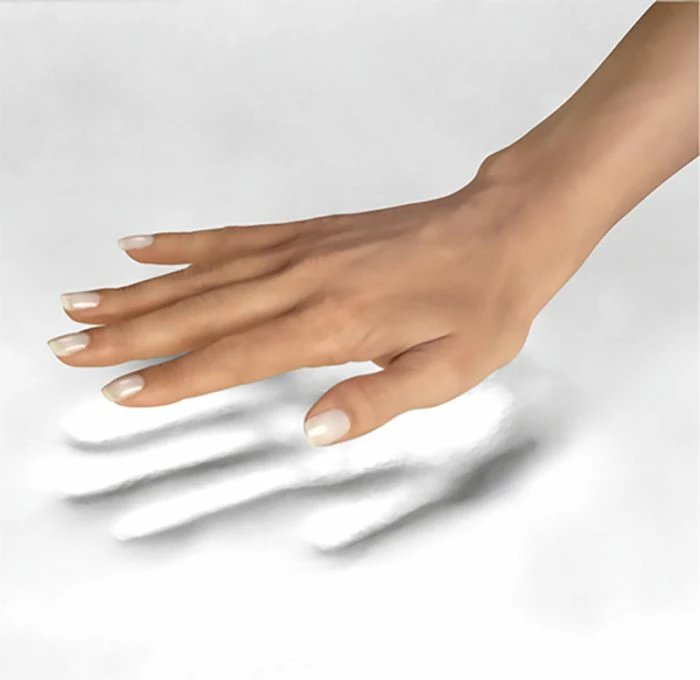 Mauspad FELLOWES 9172801 me mbështetje kyçi, memory foam, safir