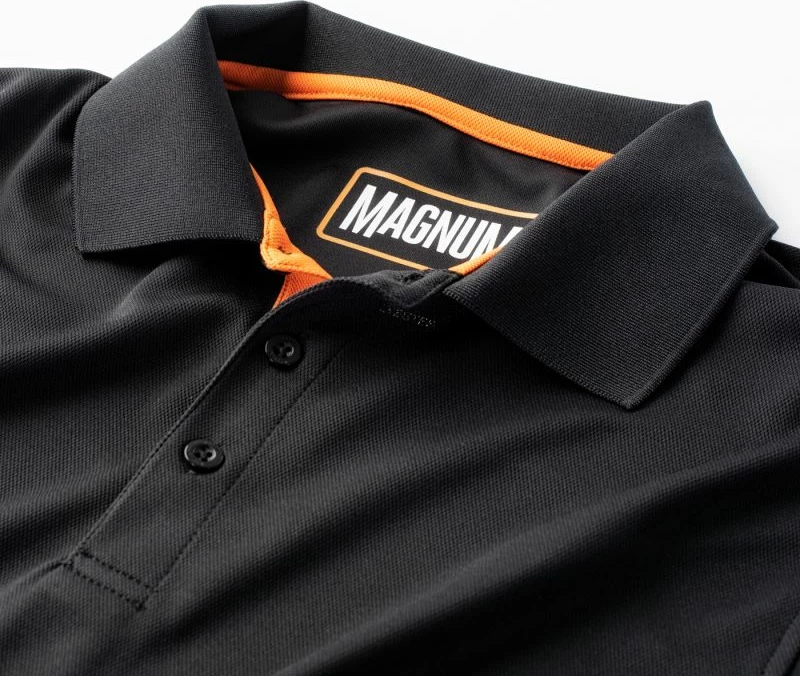 Maicë polo për meshkuj Magnum, e zezë