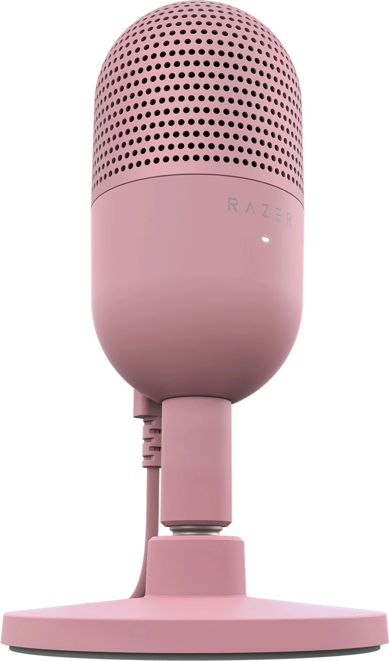 Mikrofon tavoline Razer RZ19-05050200-R3M1, 24 bit, 96 kHz, USB Type-C, rozë